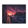 Arctic Research Base – Premium Canvas